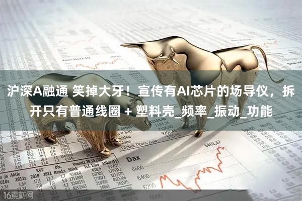 沪深A融通 笑掉大牙！宣传有AI芯片的场导仪，拆开只有普通线圈 + 塑料壳_频率_振动_功能