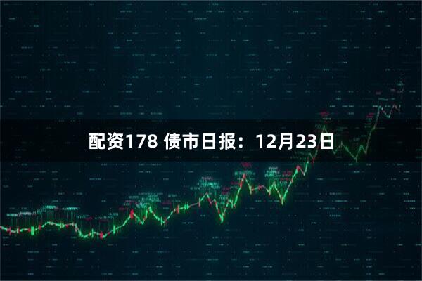 配资178 债市日报：12月23日